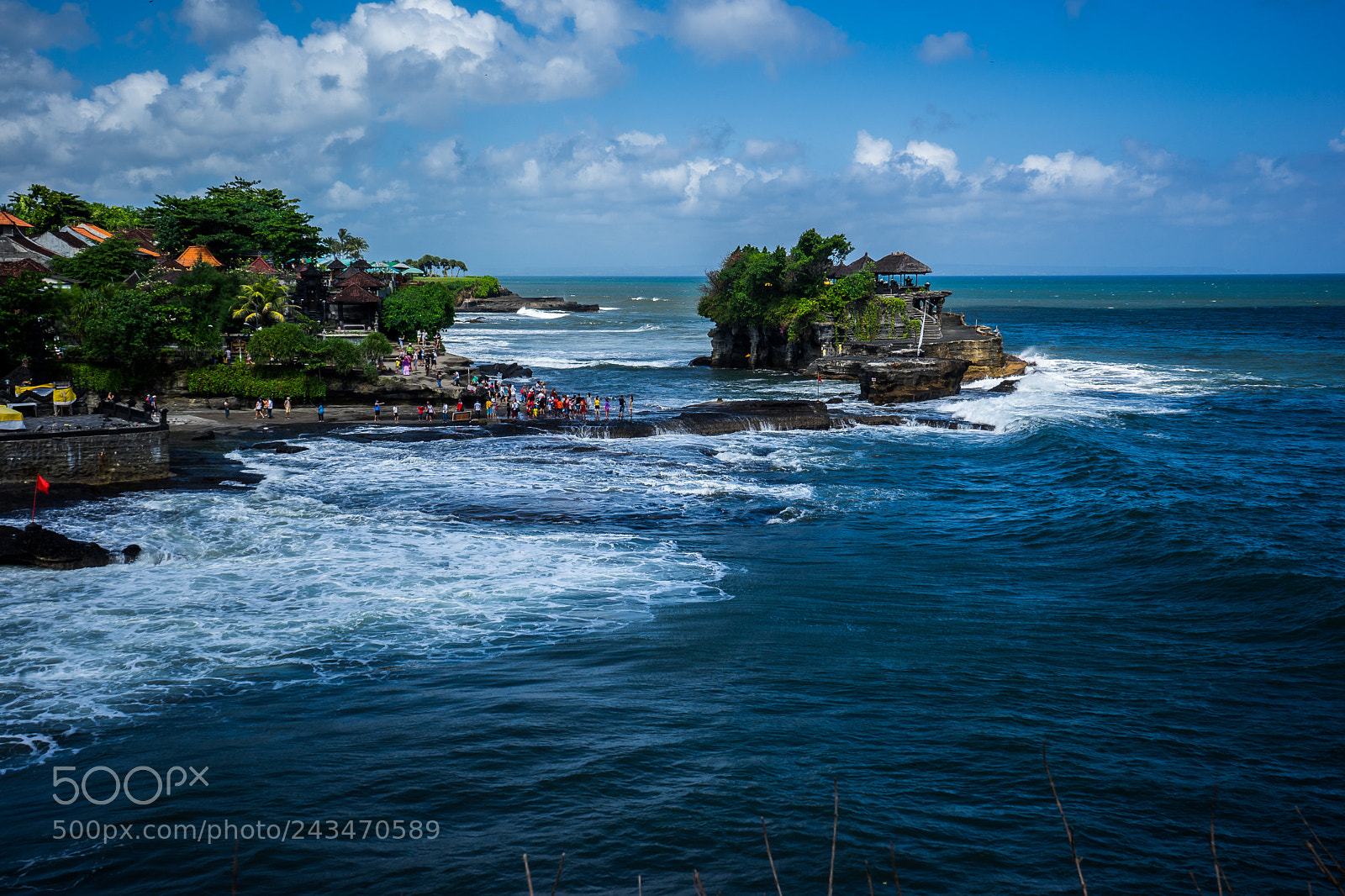 Sony a7 sample photo. Tanah lot temple photography