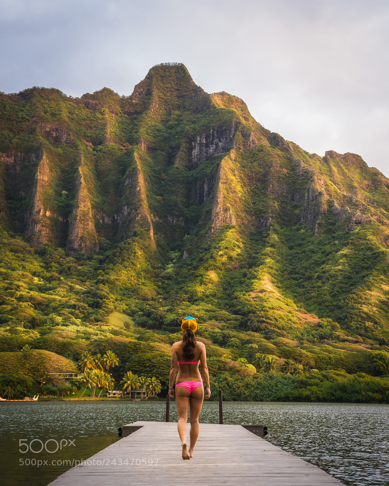 Sony a7R III sample photo. Dock in paradise photography
