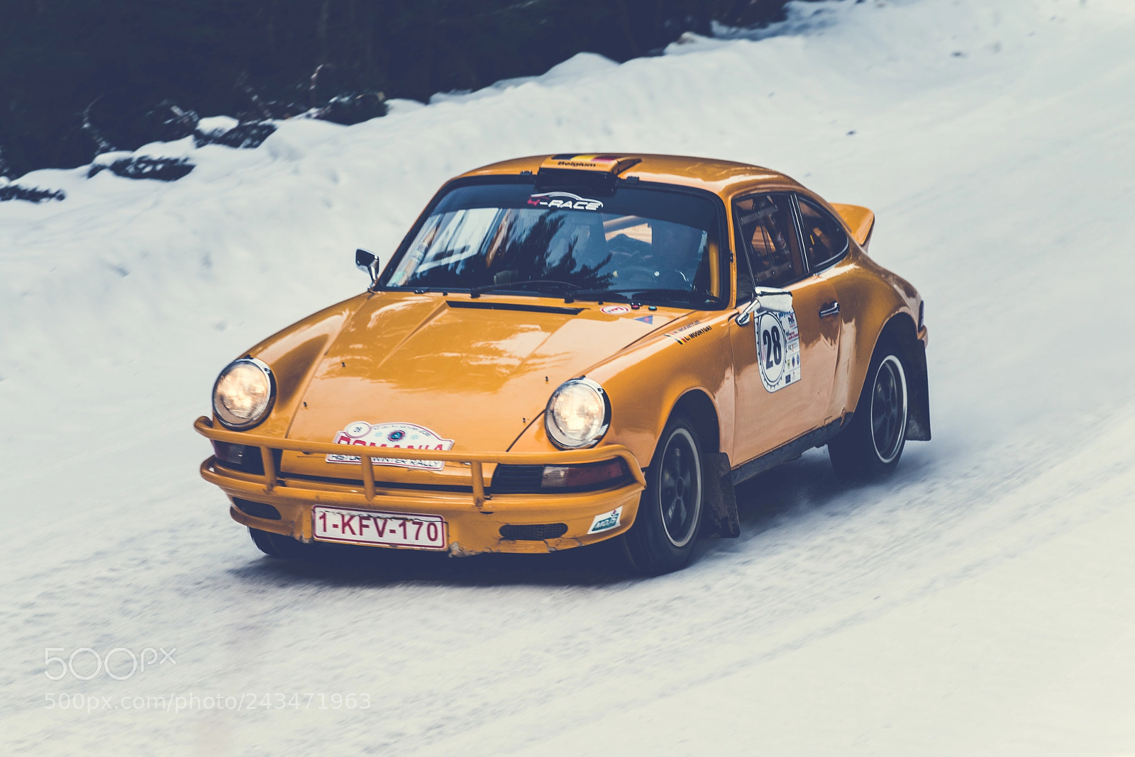 Nikon D800 sample photo. Historic winter rally ps photography