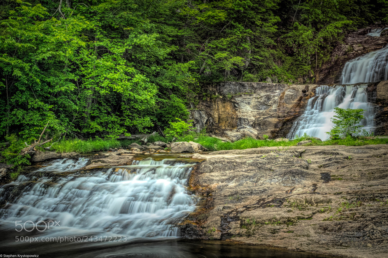 Pentax K-3 II sample photo. Kent falls state park photography