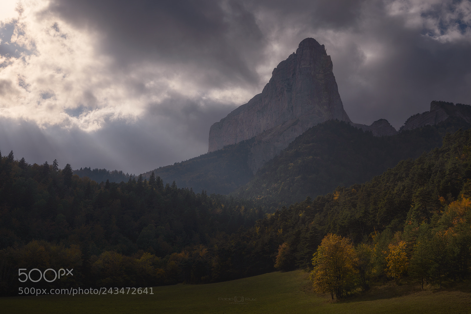 Nikon D610 sample photo. Mont aiguille photography