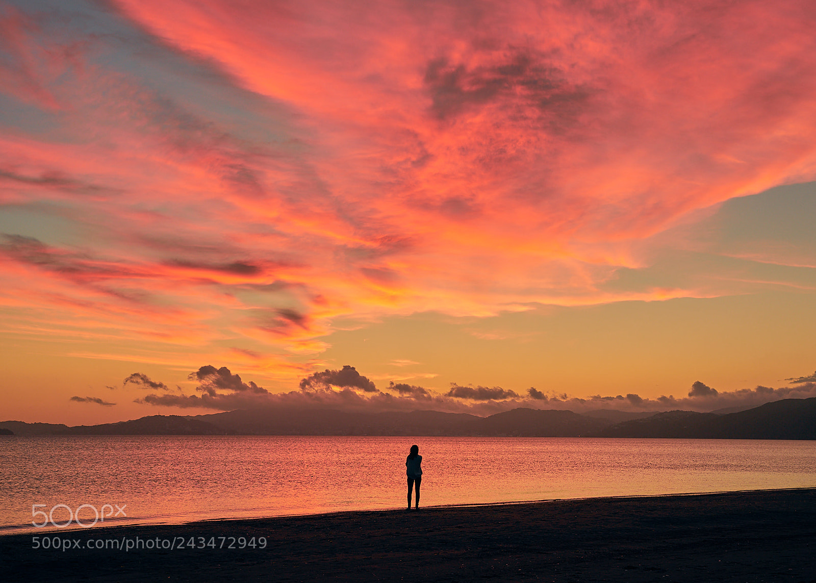 Sony a7 II sample photo. New zealand sunset photography