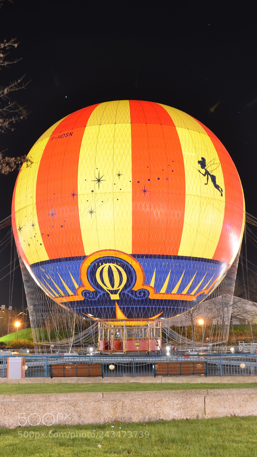 Nikon D5100 sample photo. Mongolfi re sur disney photography