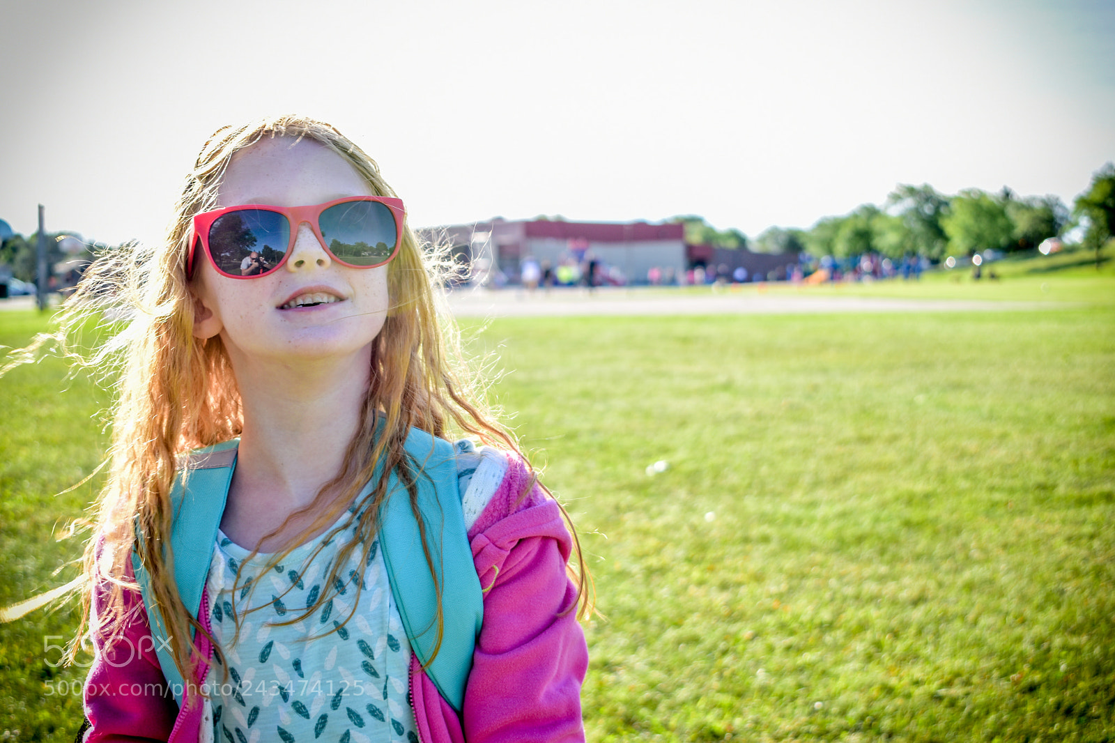 Nikon D5500 sample photo. First day of school photography