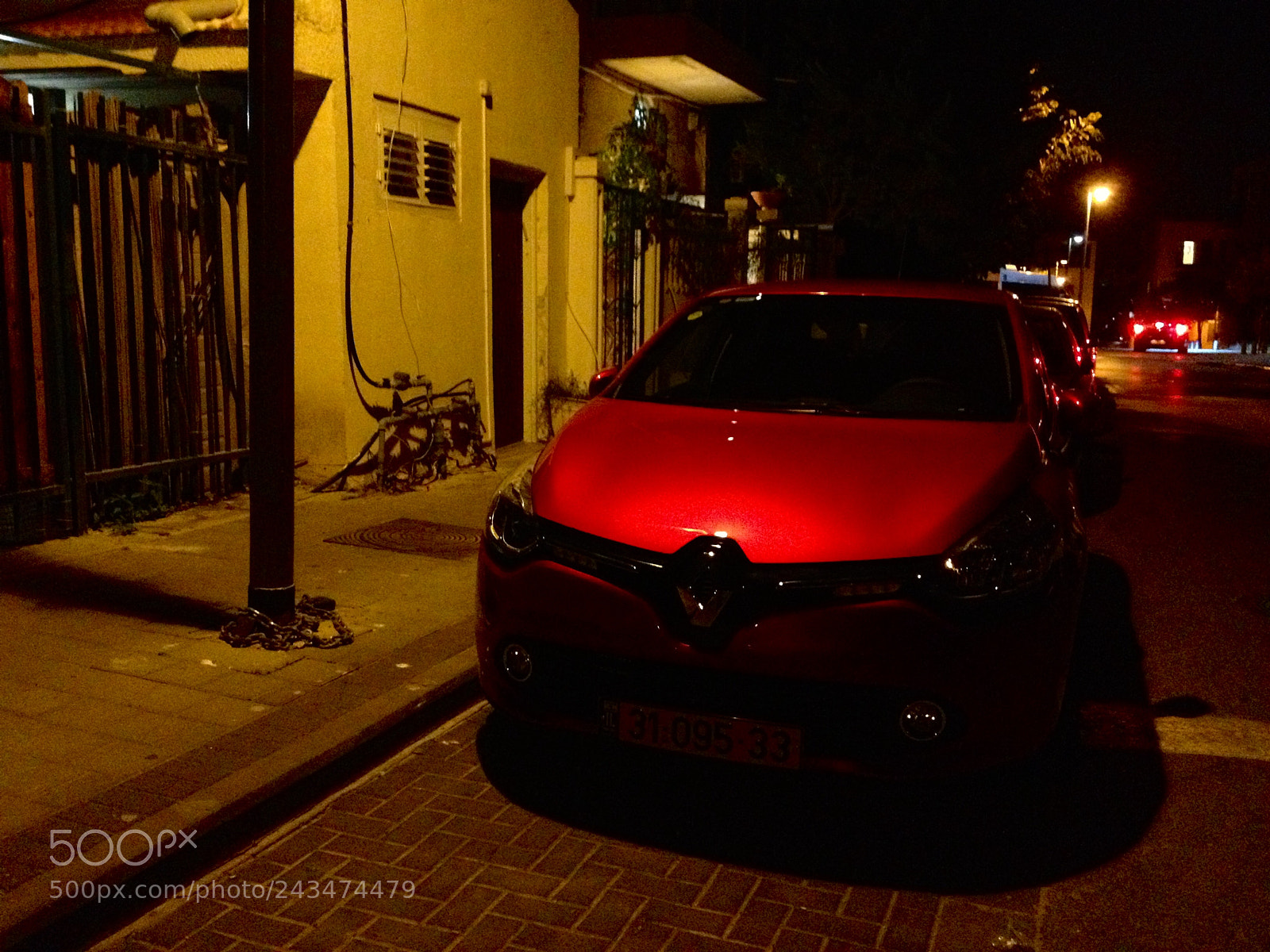 Apple iPhone 4S sample photo. Just red car at photography