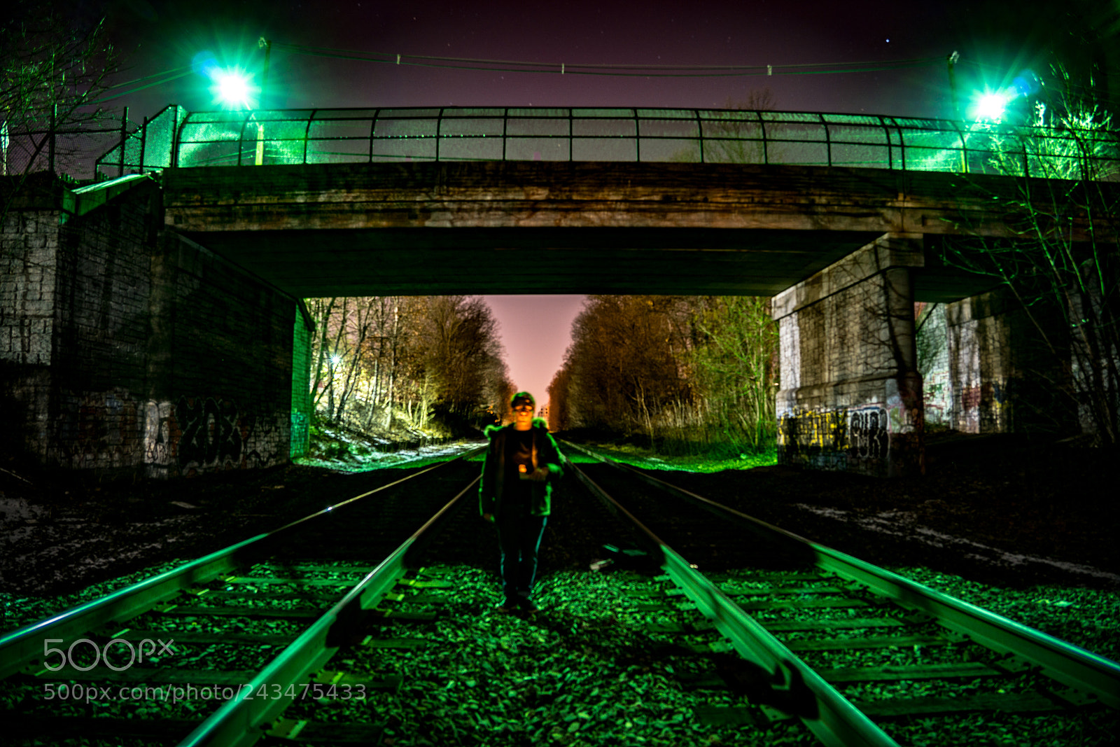 Sony a7R III sample photo. Figure in the darkness photography