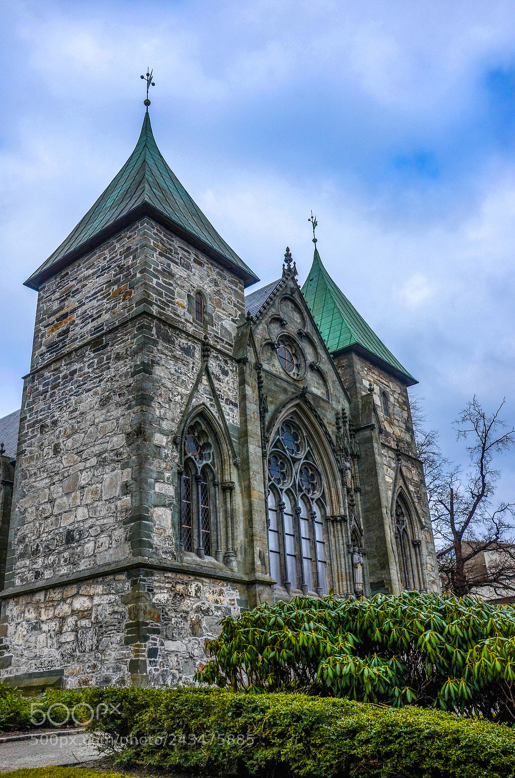 Nikon D7000 sample photo. Stavanger cathedral photography