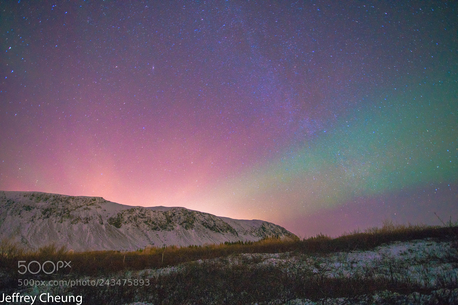 Sony a7R II sample photo. Northern lights in iceland photography