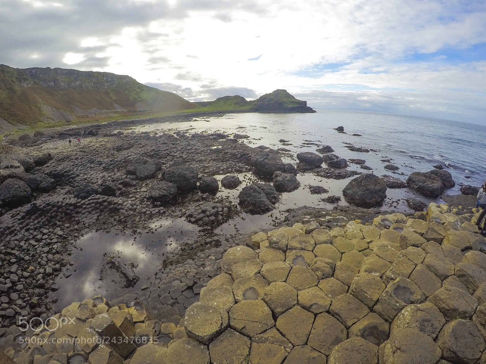 GoPro HERO4 Silver sample photo. Giants causeway photography