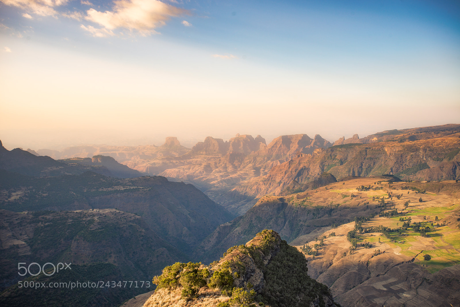 Nikon D800 sample photo. Late afternoon over simien photography