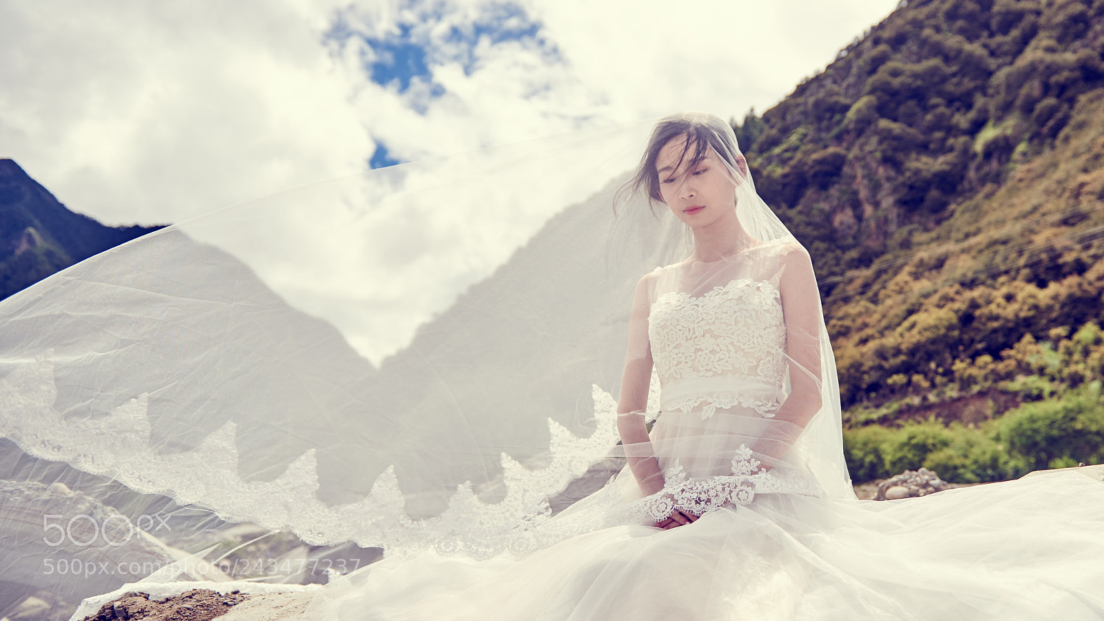 Nikon D810 sample photo. Wind from valley photography