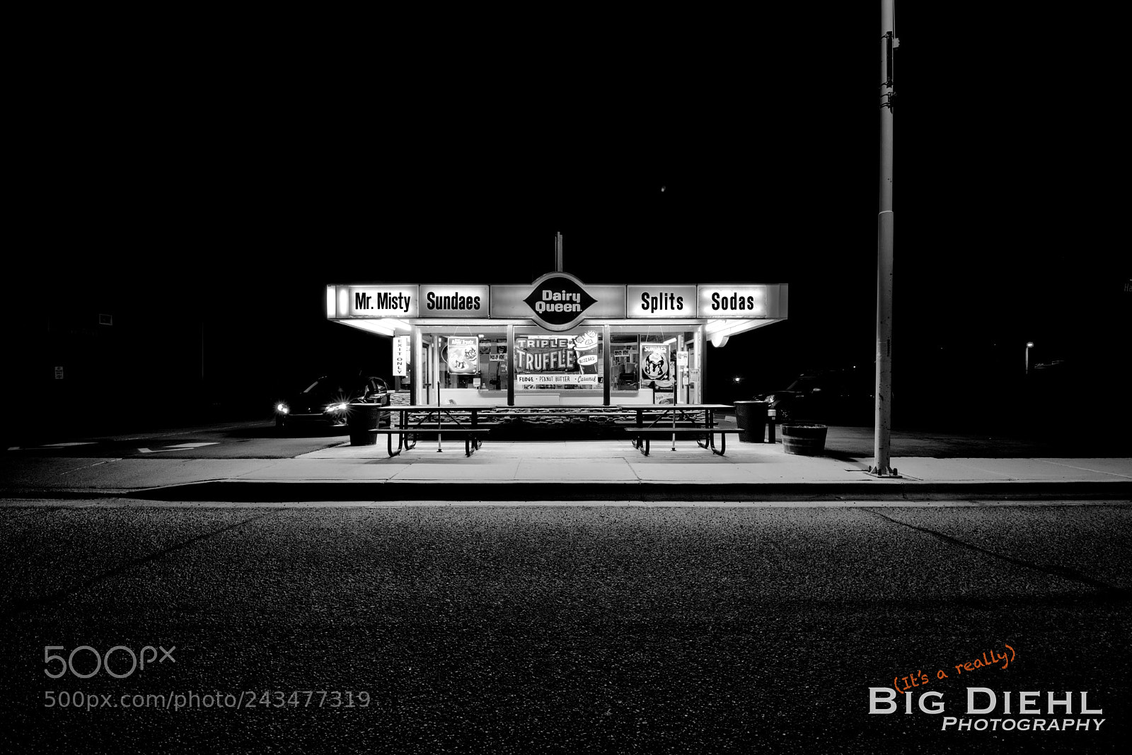 Nikon D600 sample photo. The last dairy queen photography