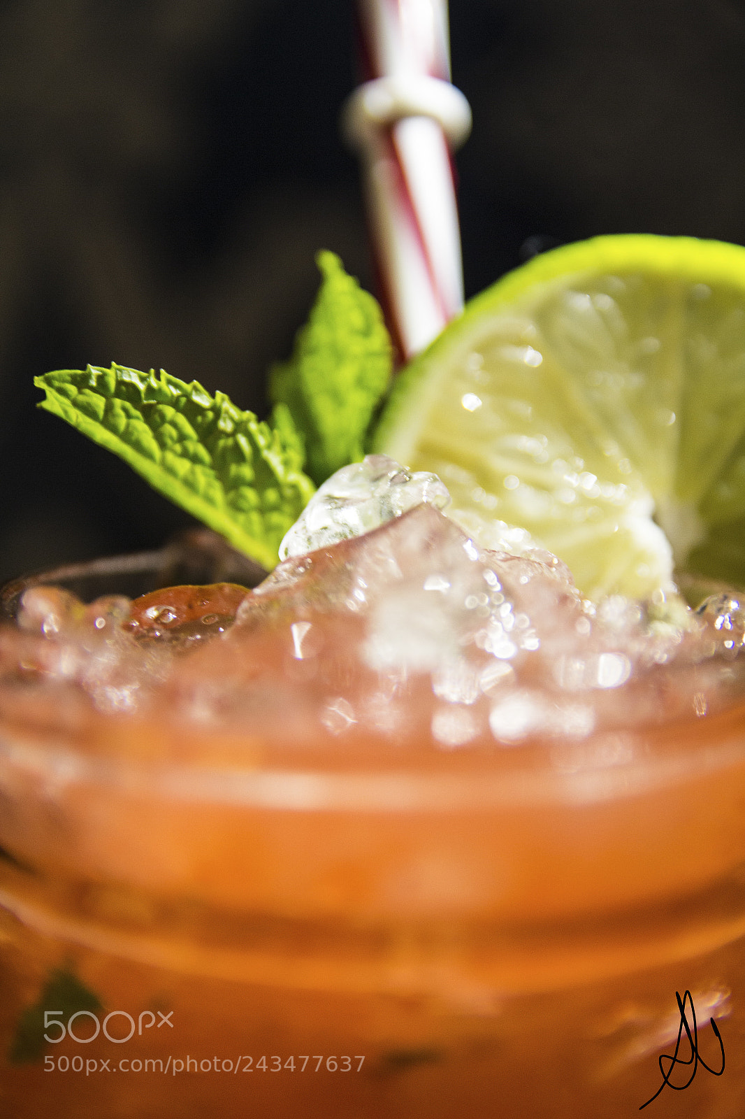 Canon EOS 700D (EOS Rebel T5i / EOS Kiss X7i) sample photo. Strawberry mocktail photography