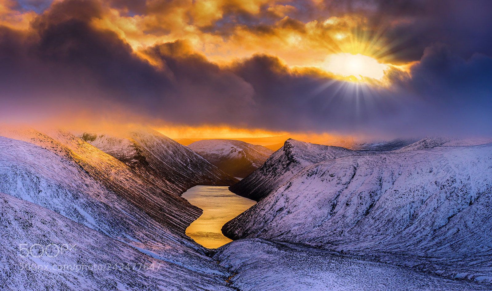 Nikon D810 sample photo. Mourne mountains photography