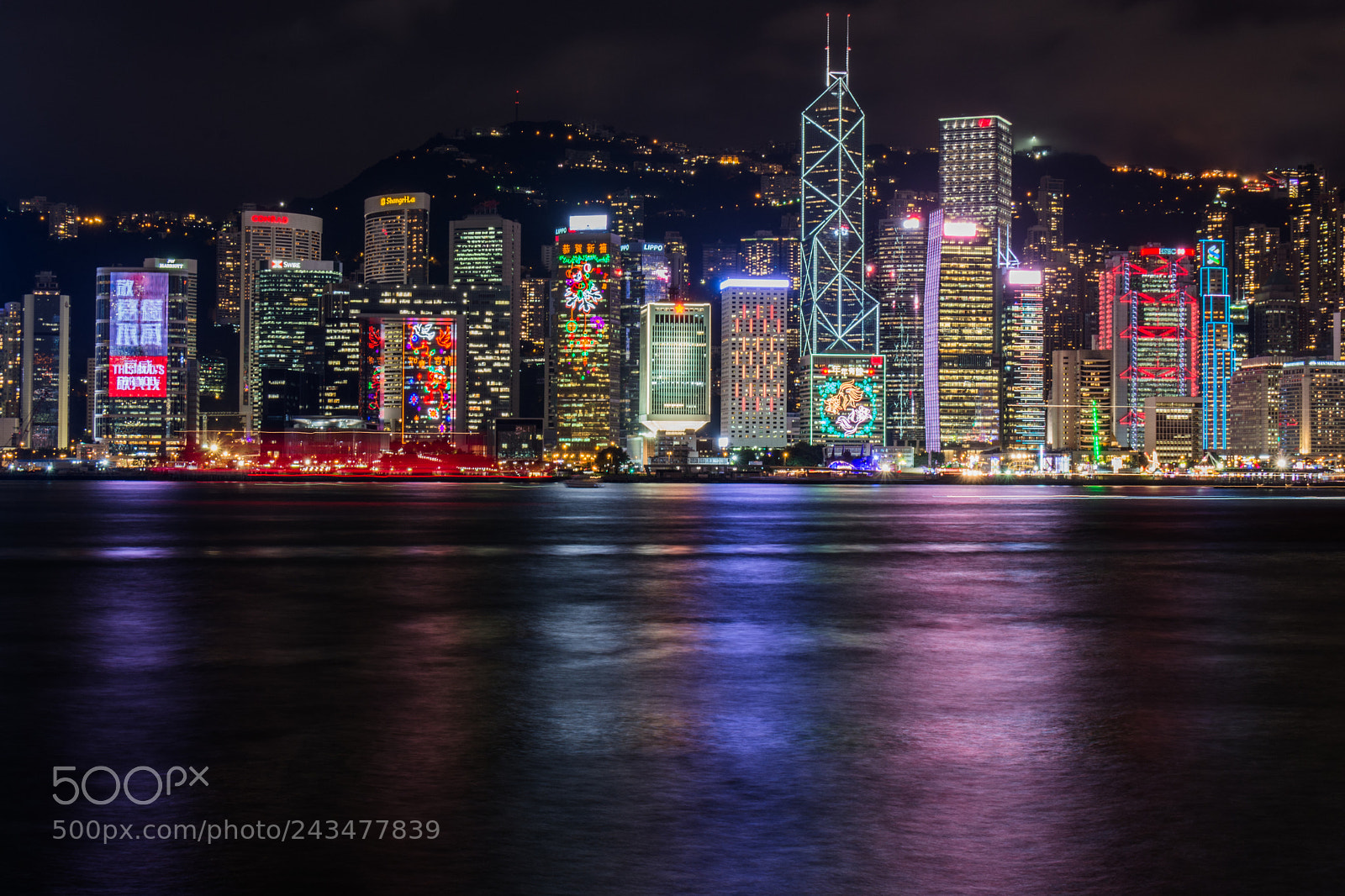 Nikon D7100 sample photo. Hong kong by night...before photography
