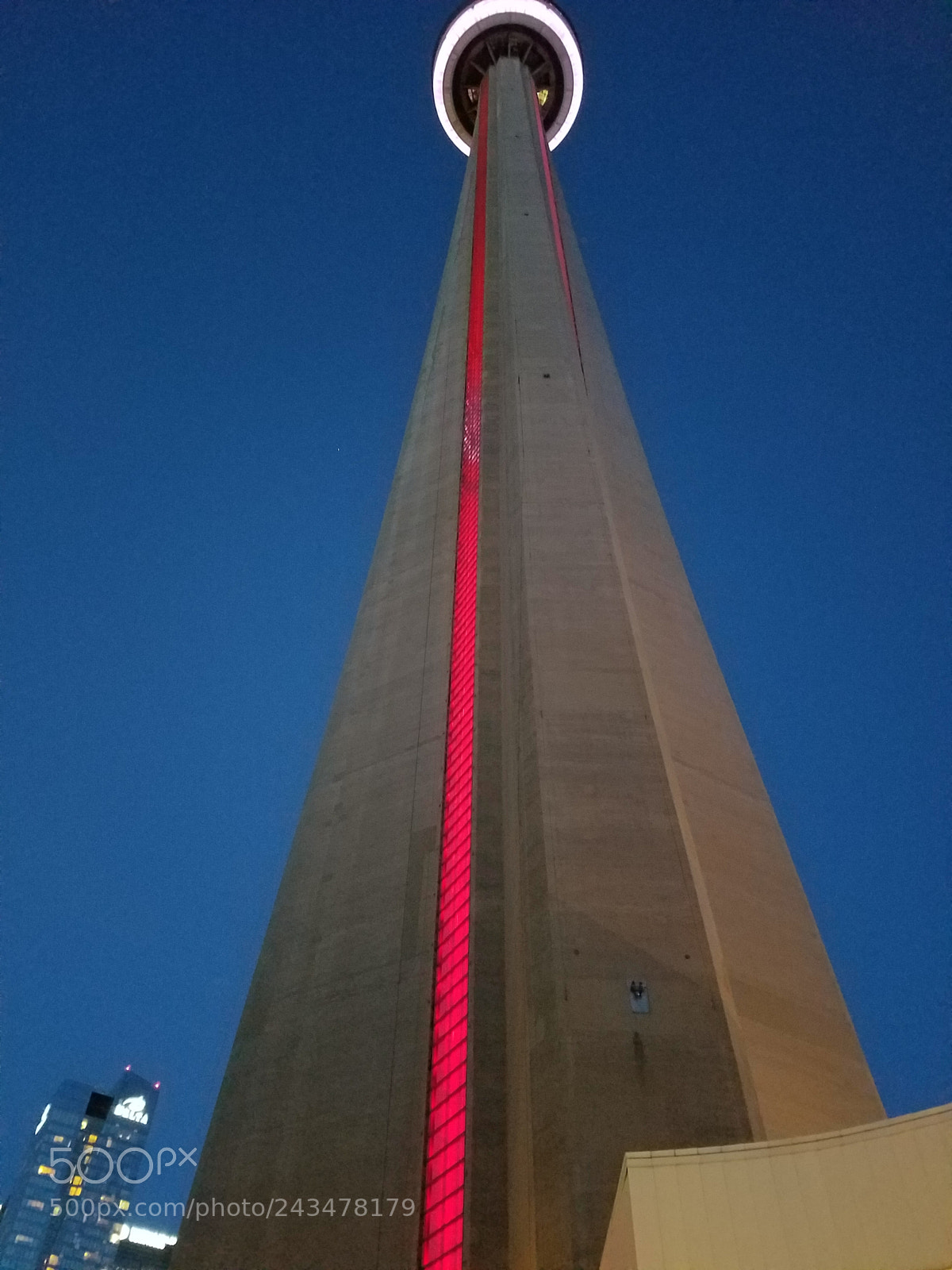 Samsung Galaxy S7 sample photo. Toranto tower photography