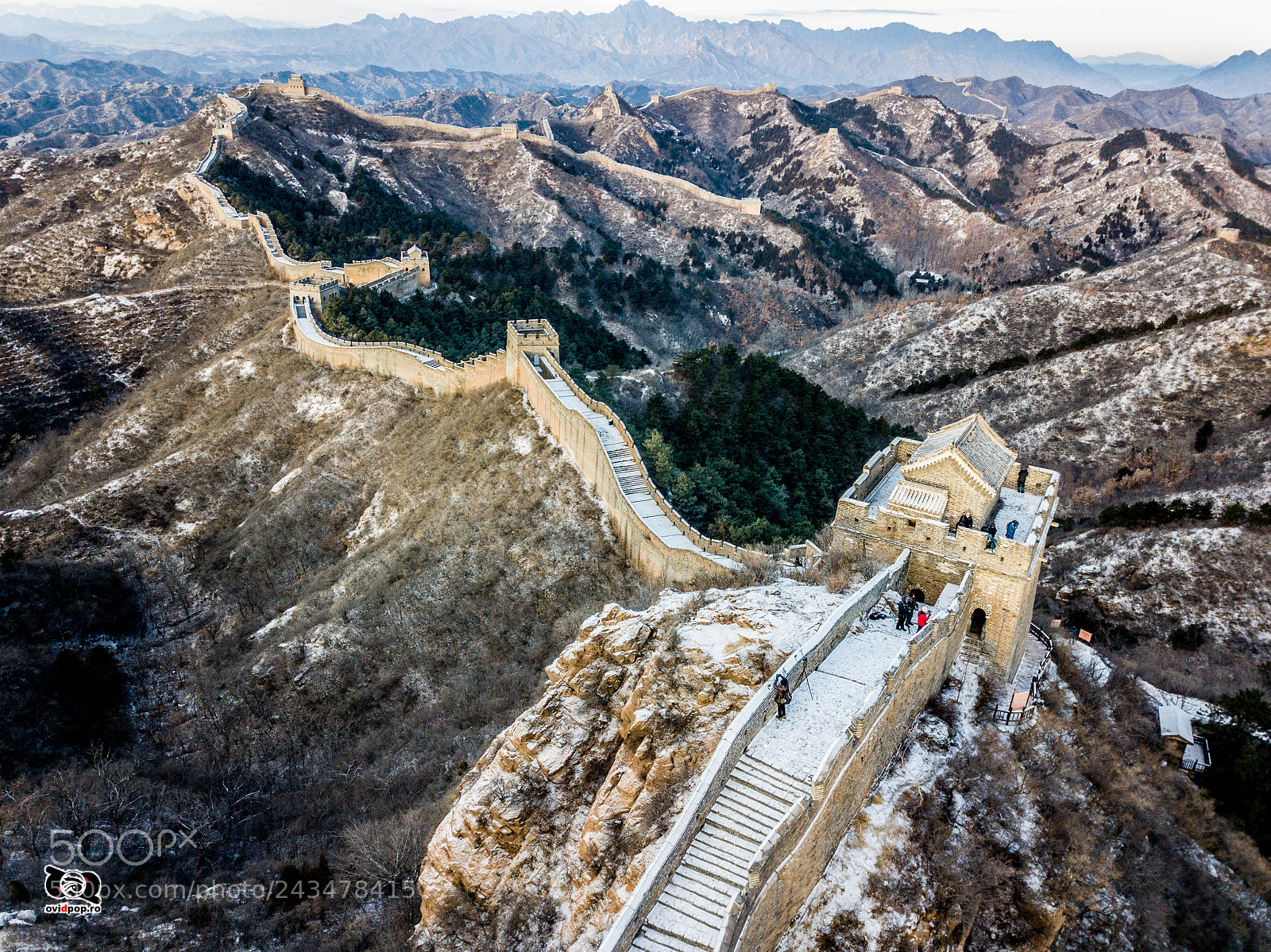 DJI FC220 sample photo. The wall photography