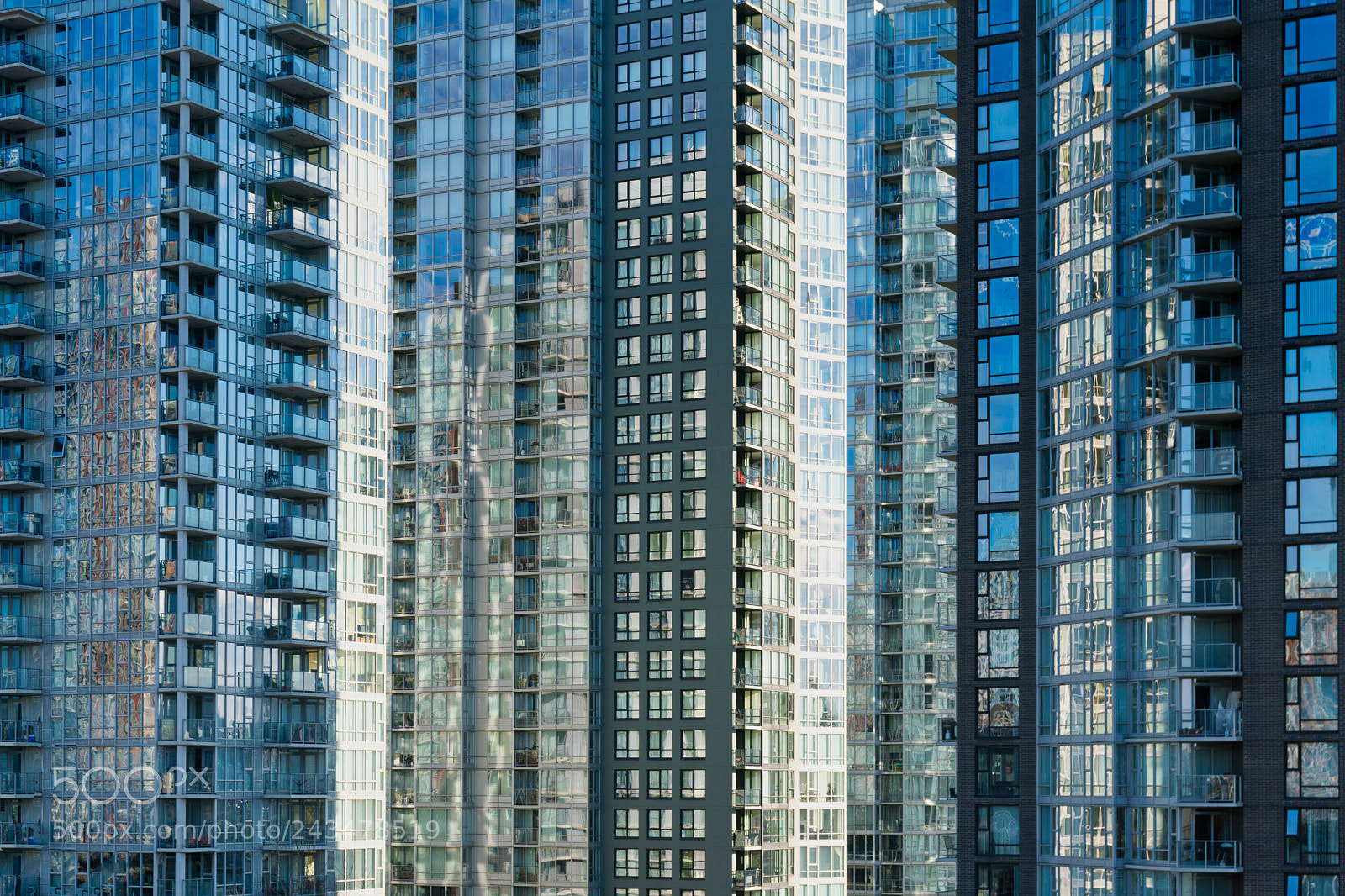 Sony a6300 sample photo. Vancouver's skyscrapers photography