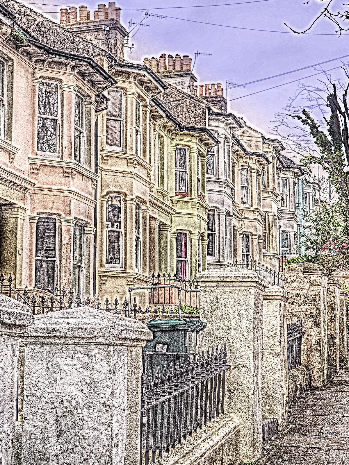 Olympus OM-D E-M10 II sample photo. Brick built brighton photography