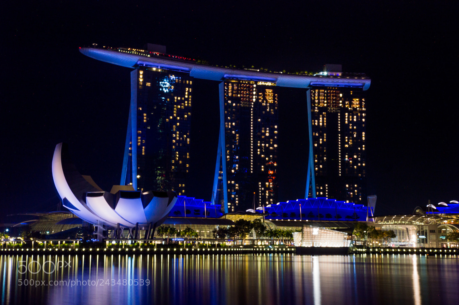 Nikon D3200 sample photo. Marinabaysands photography