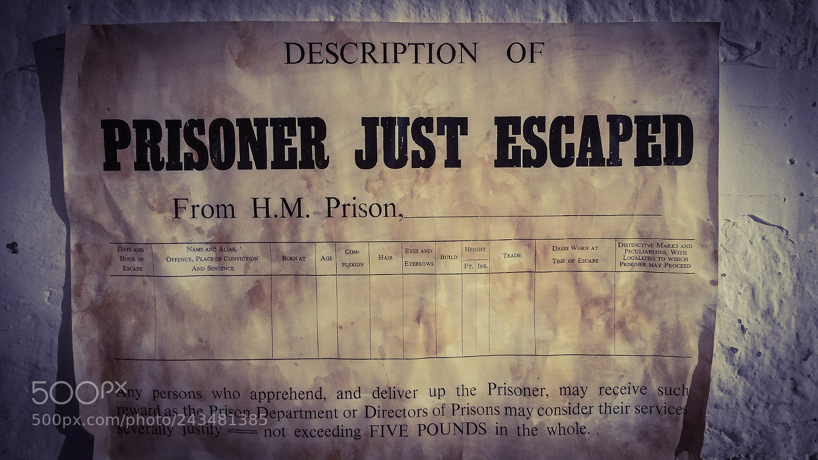 Samsung Galaxy Note4 sample photo. Prisoner notice photography