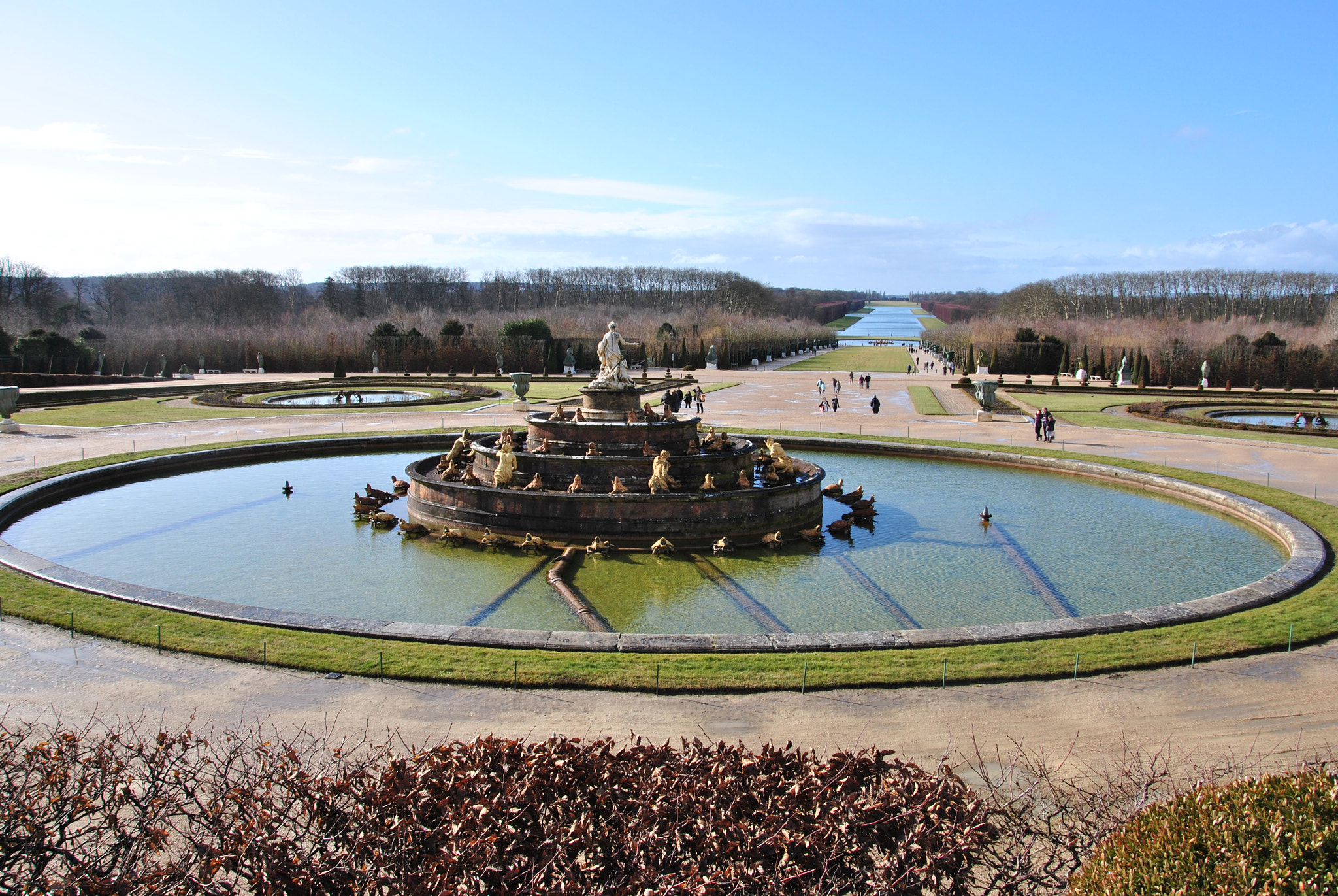 Nikon D3000 sample photo. Palace of versailles photography