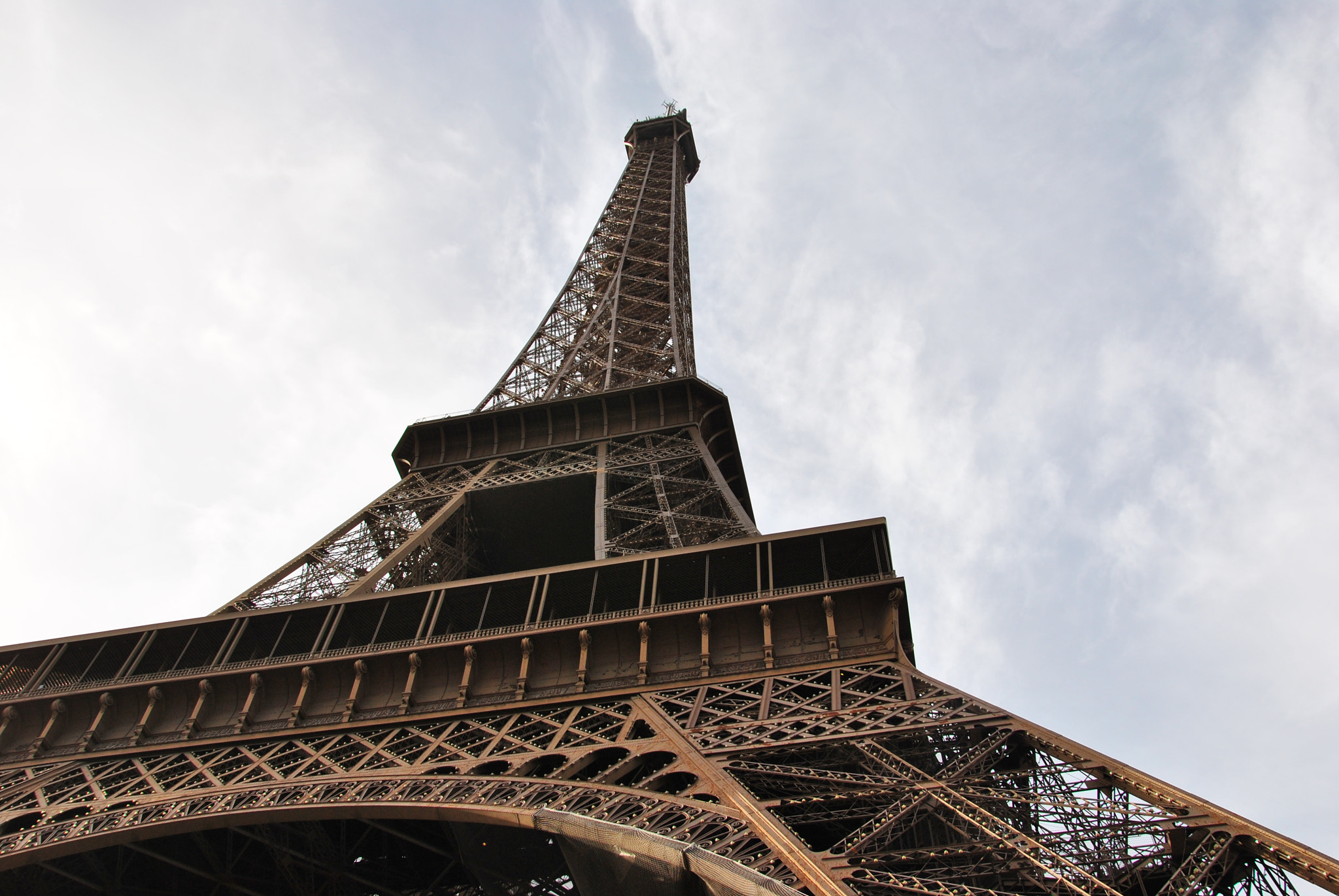 Nikon D3000 sample photo. Eiffel tower photography