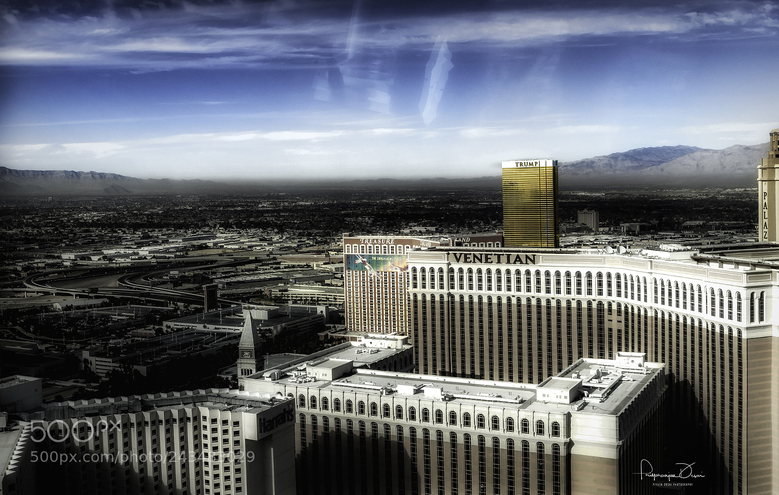 Canon EOS M5 sample photo. Las vegas-aerial view photography