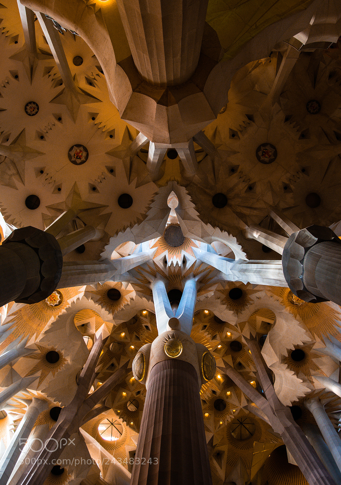 Sony a7R II sample photo. Sagrada familia photography