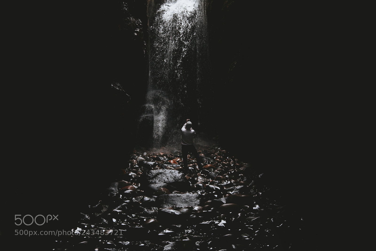 Canon EOS 760D (EOS Rebel T6s / EOS 8000D) sample photo. The secret waterfall of photography