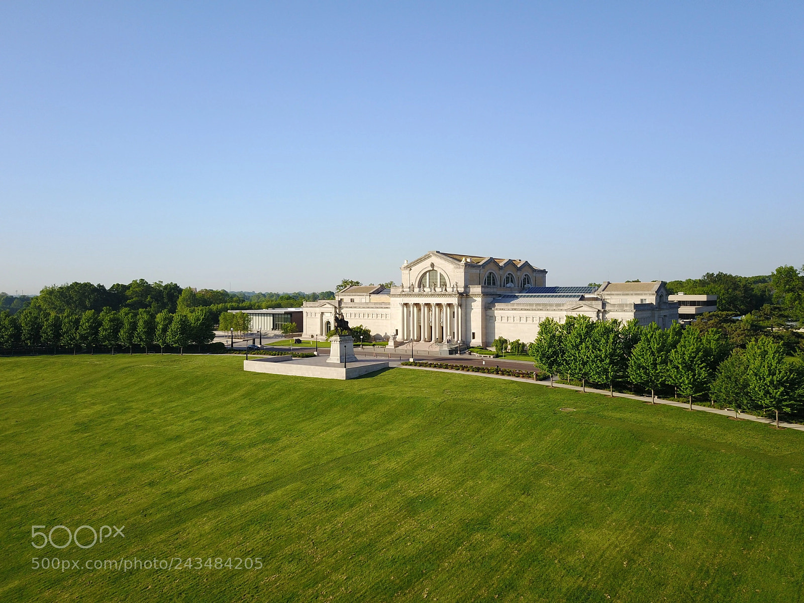 DJI FC220 sample photo. Saint louis art museum. photography