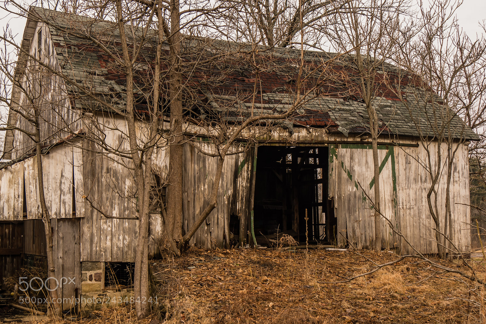 Panasonic Lumix DMC-GX7 sample photo. Old barn photography
