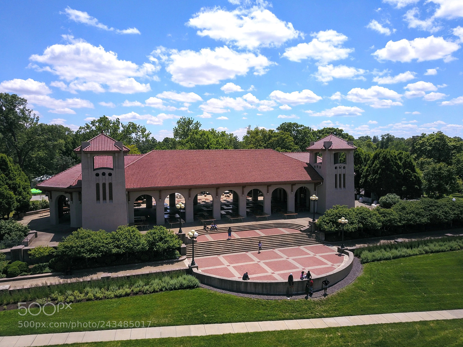 DJI FC220 sample photo. Saint louis worlds fair photography