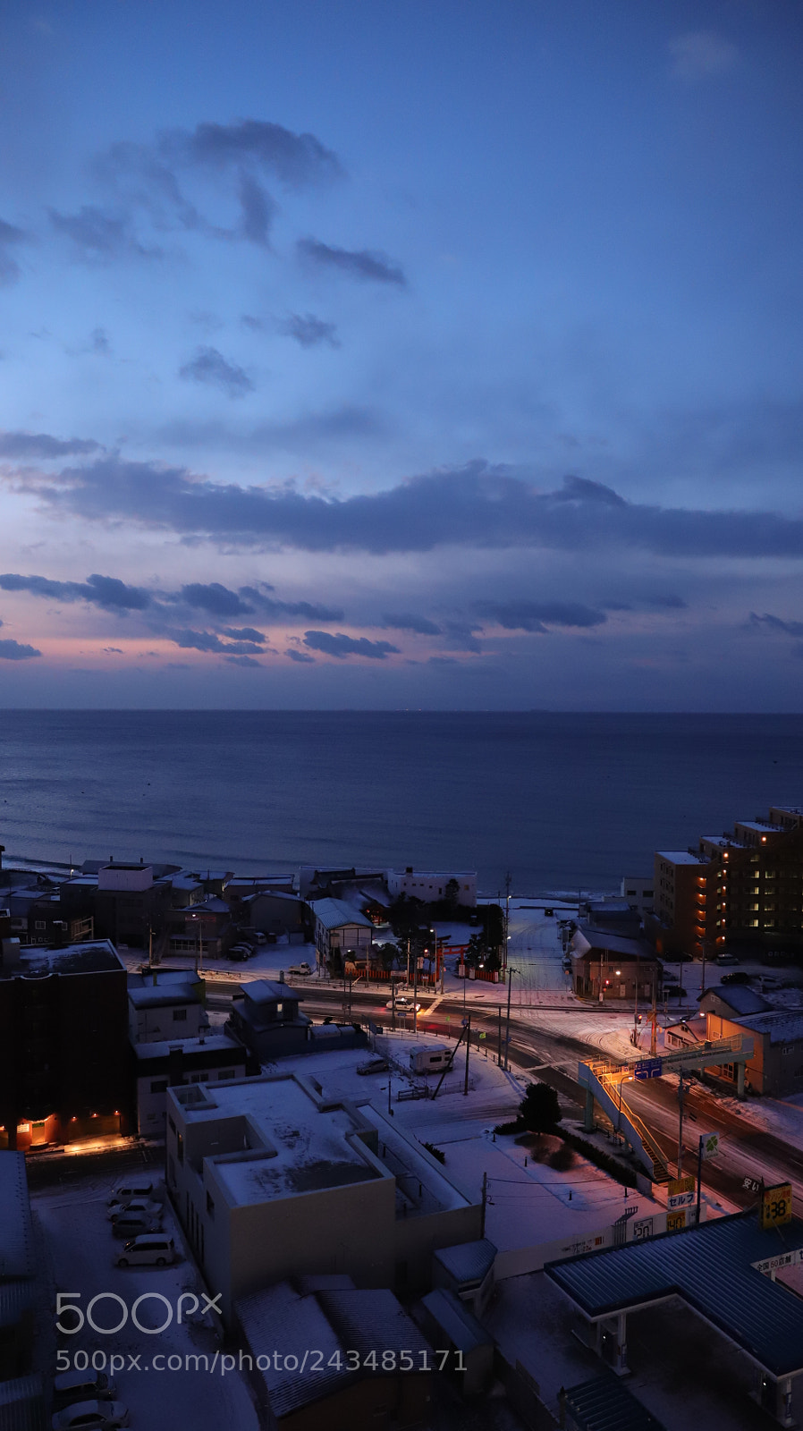 Canon EF 24-70mm F2.8L II USM sample photo. Night sight beside beach photography