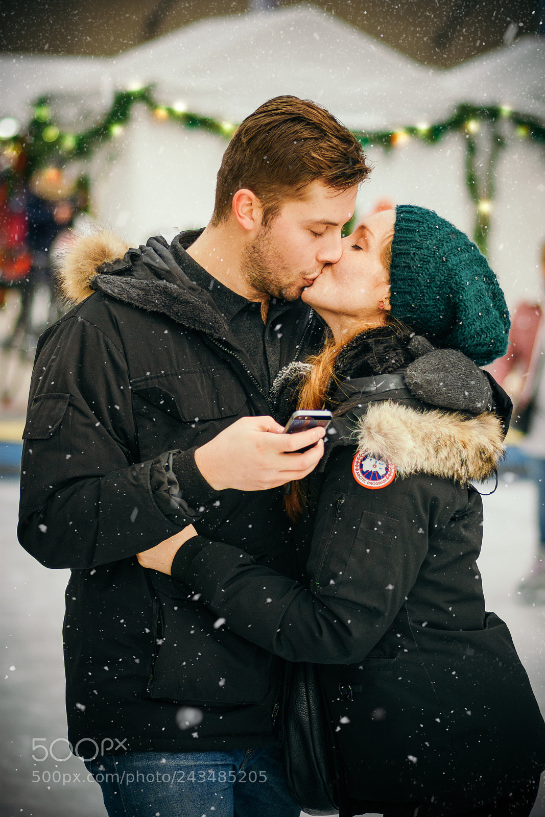 Nikon D7200 sample photo. Winter kisses photography