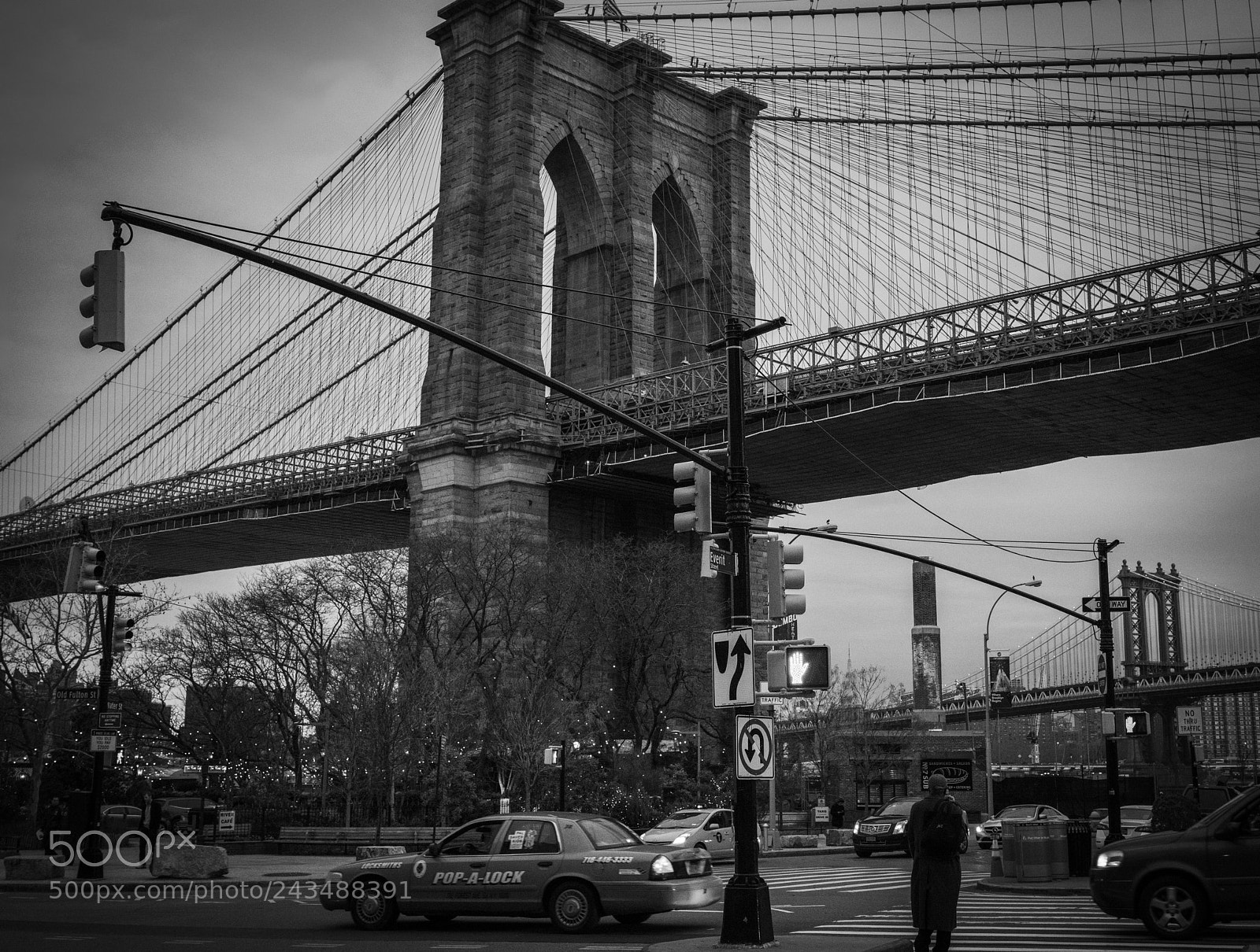 Sony a7R II sample photo. Brooklyn bridge photography