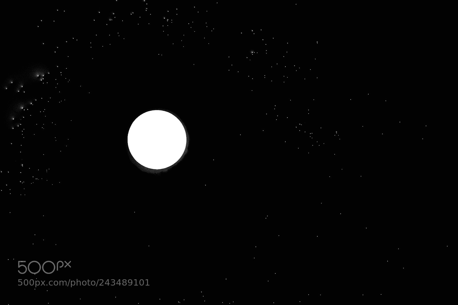Nikon D500 sample photo. Moon concept photography