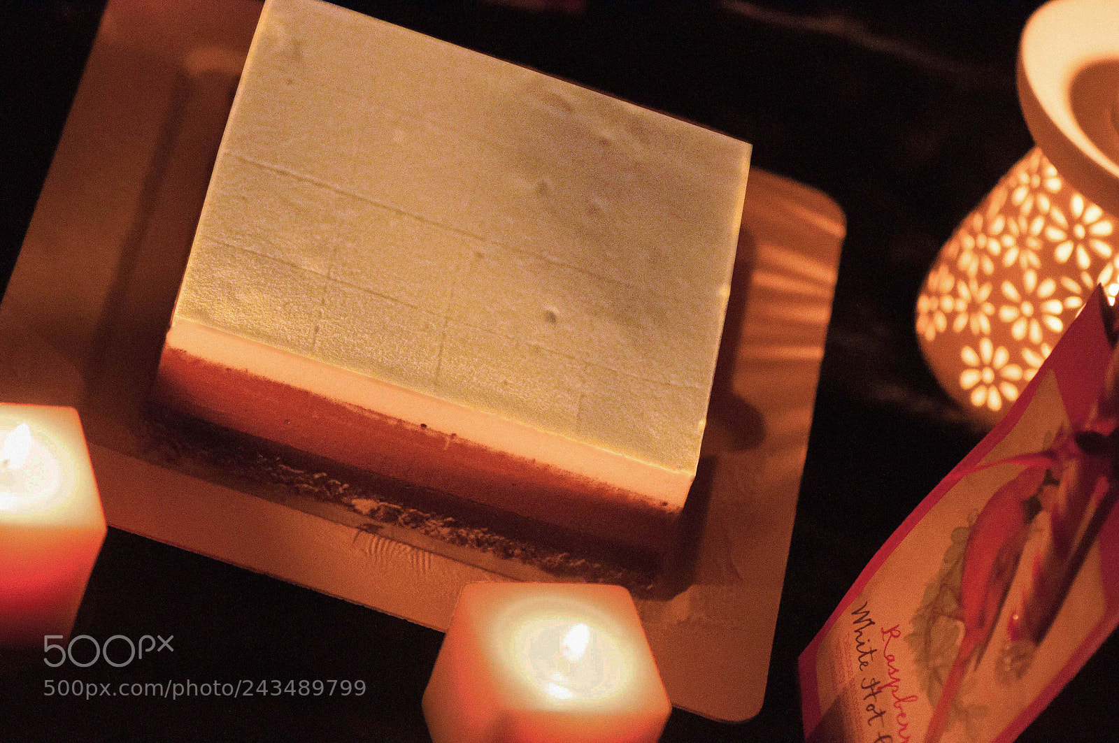 Nikon D90 sample photo. Christmas cake photography