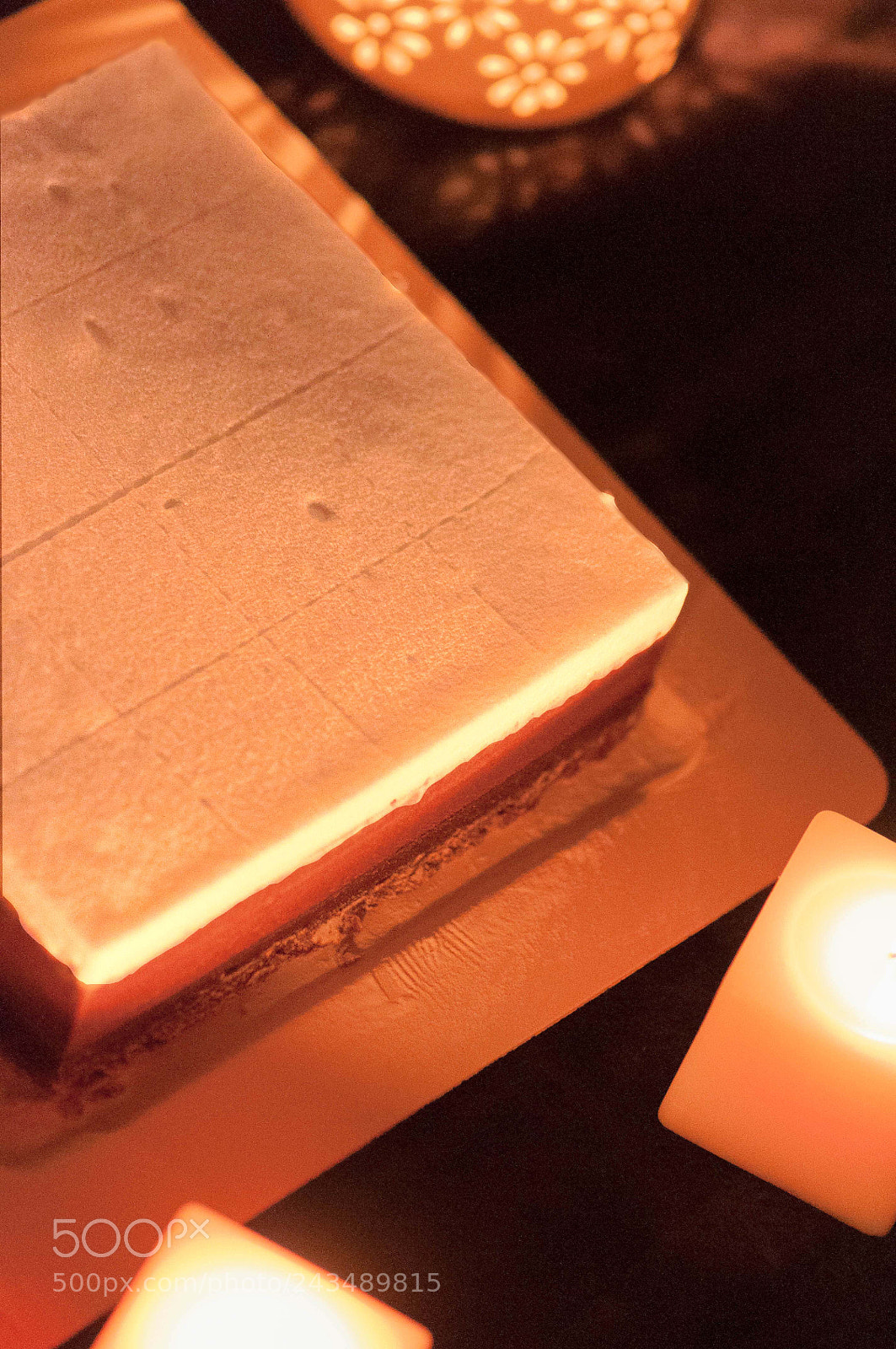 Nikon D90 sample photo. Christmas cake photography