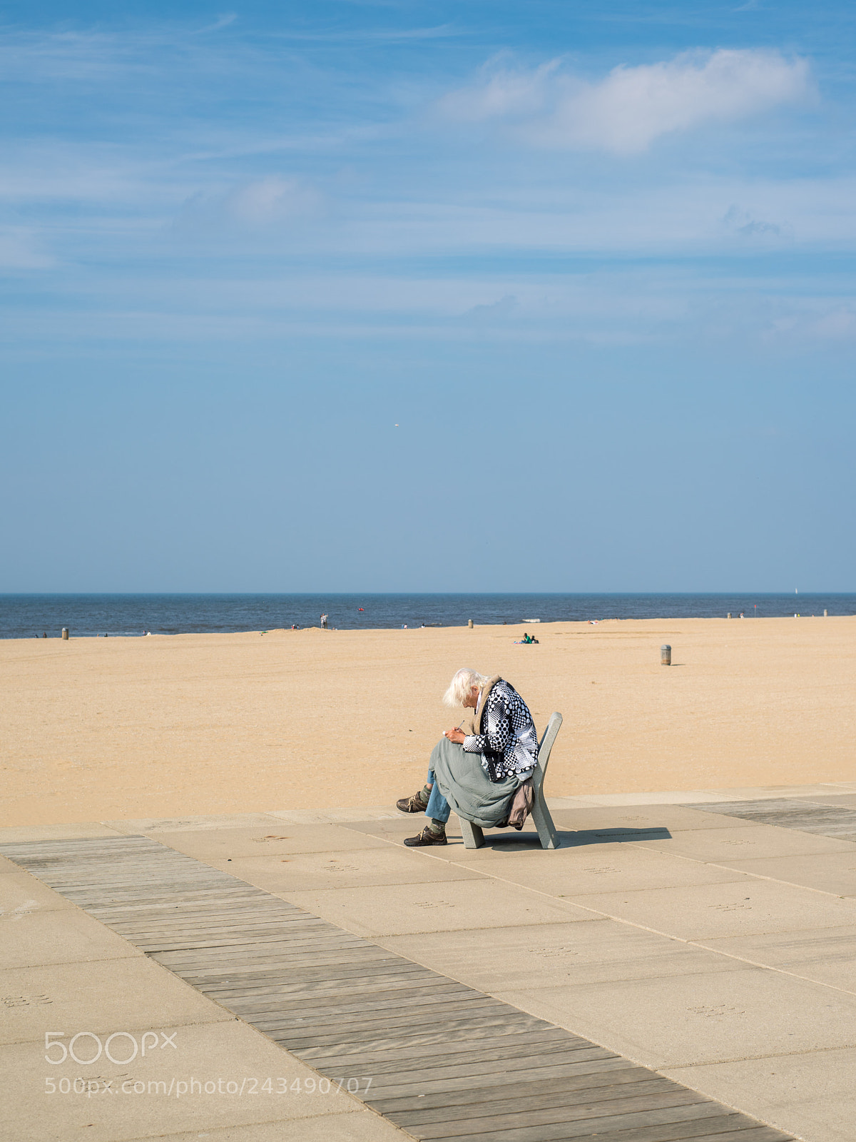 Nikon D810 sample photo. Hague beach photography
