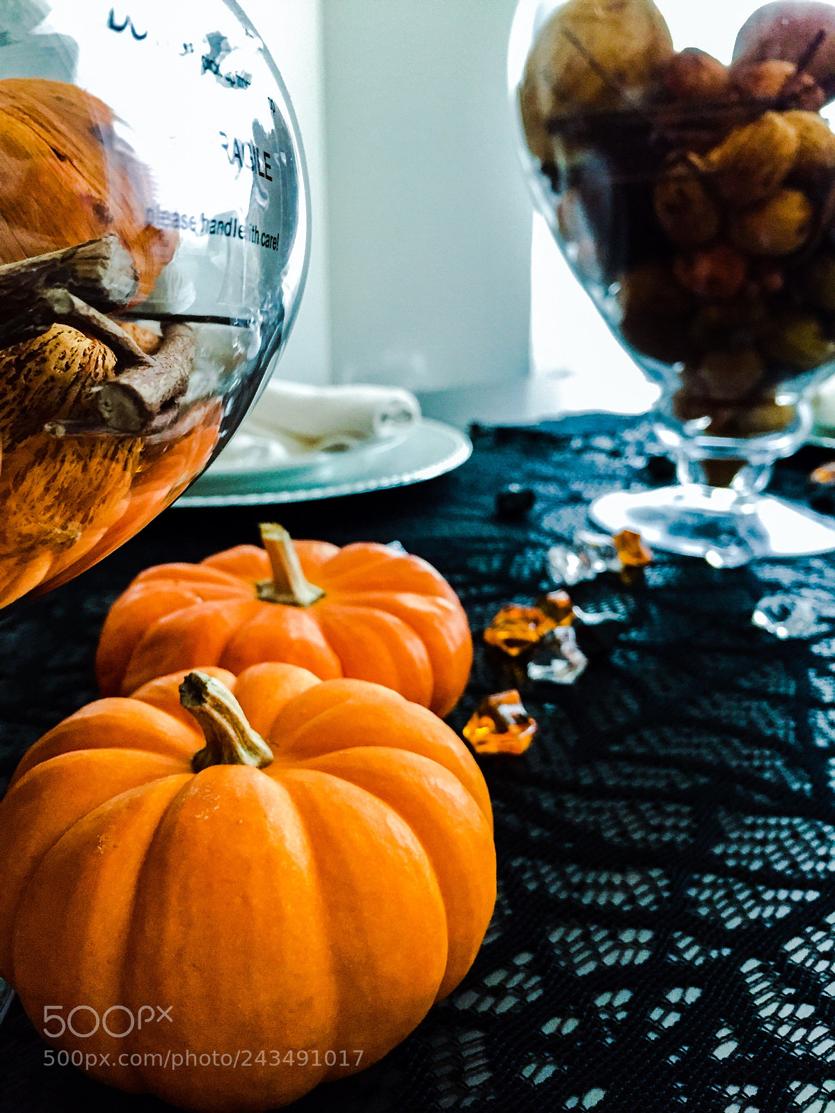 Apple iPhone 6 sample photo. Pumpkin decoration photography
