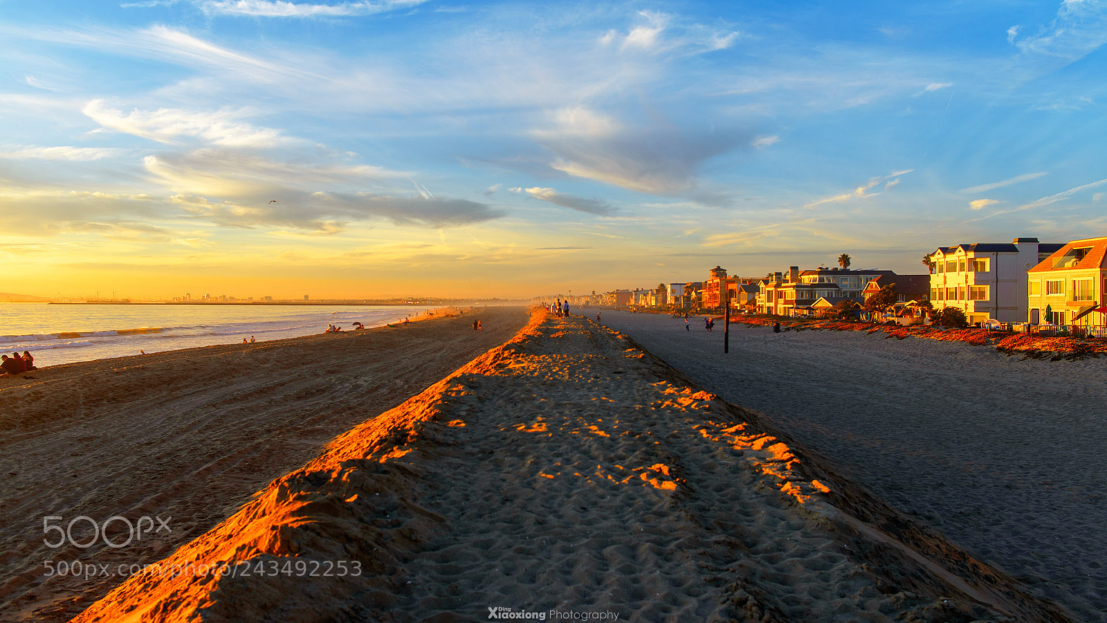 Nikon D610 sample photo. Sunset beach photography