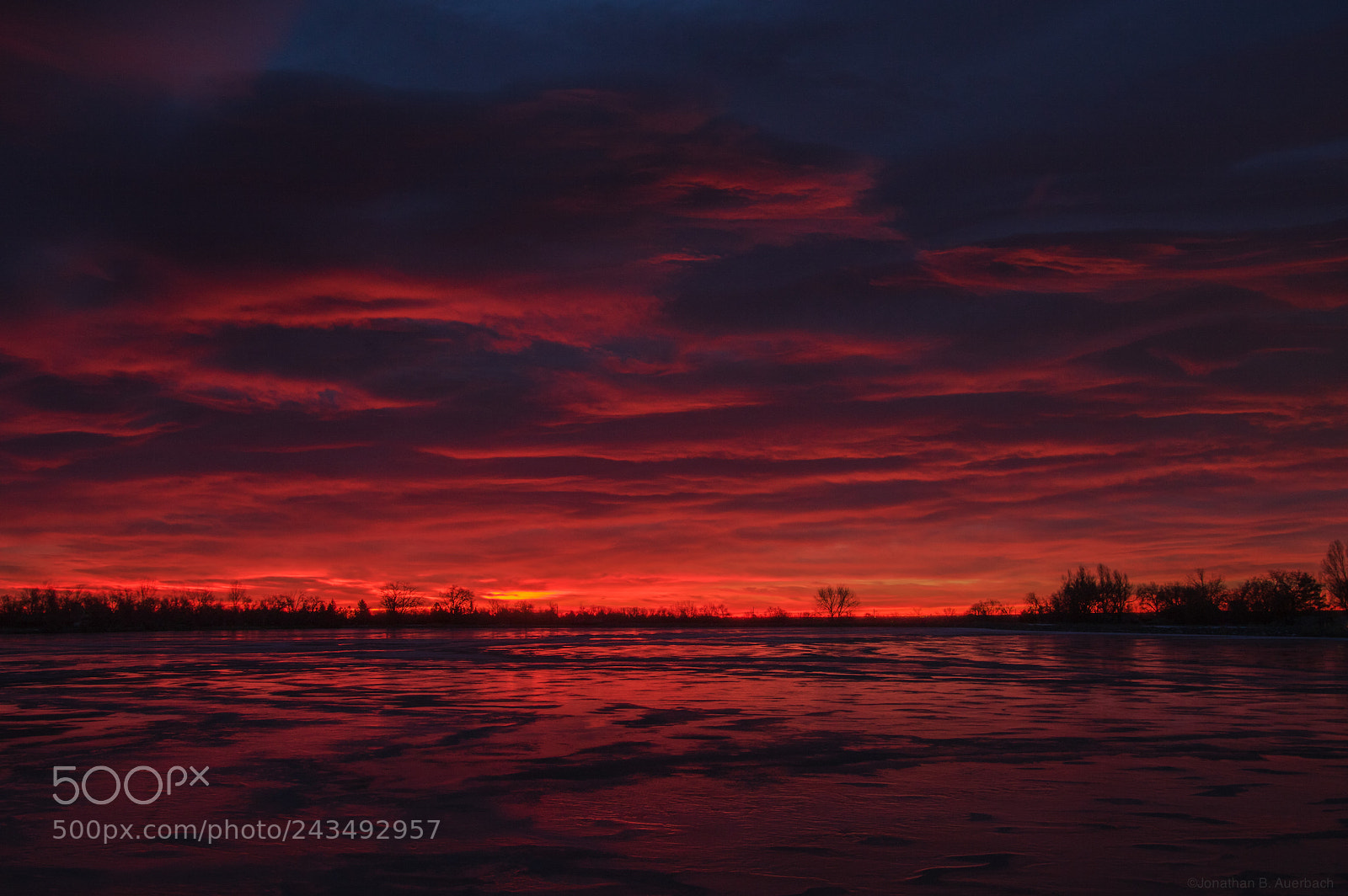 Pentax K-3 sample photo. Winter sunrise photography