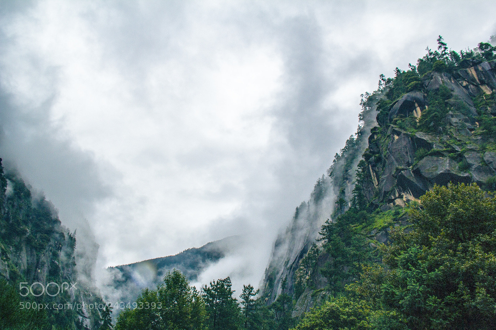 Canon EOS 60D sample photo. Fog in the mountain photography
