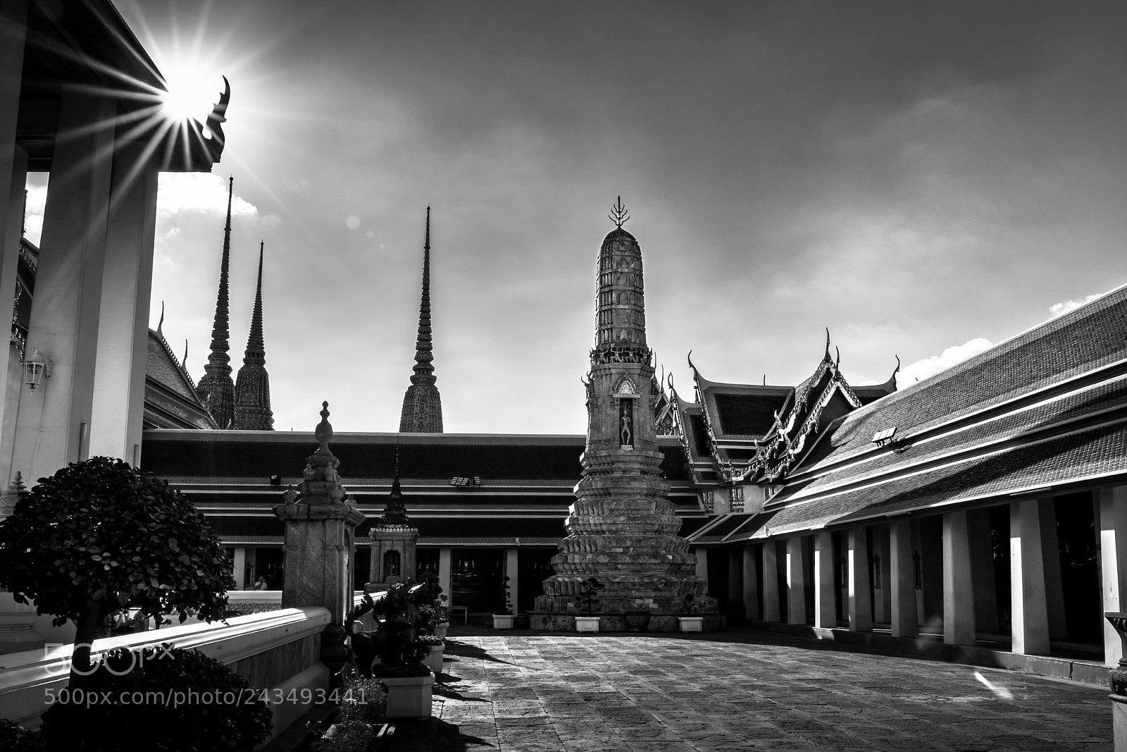 Nikon D3400 sample photo. Wat pho - bangkok photography