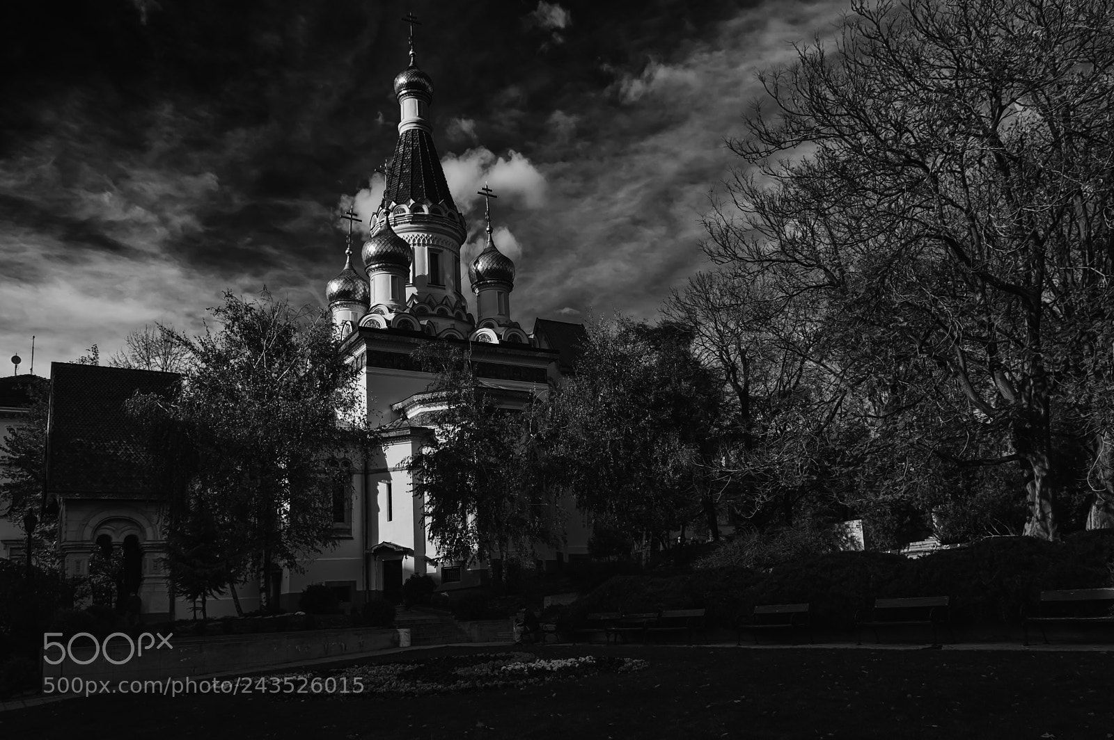 Nikon D3200 sample photo. The russian church photography