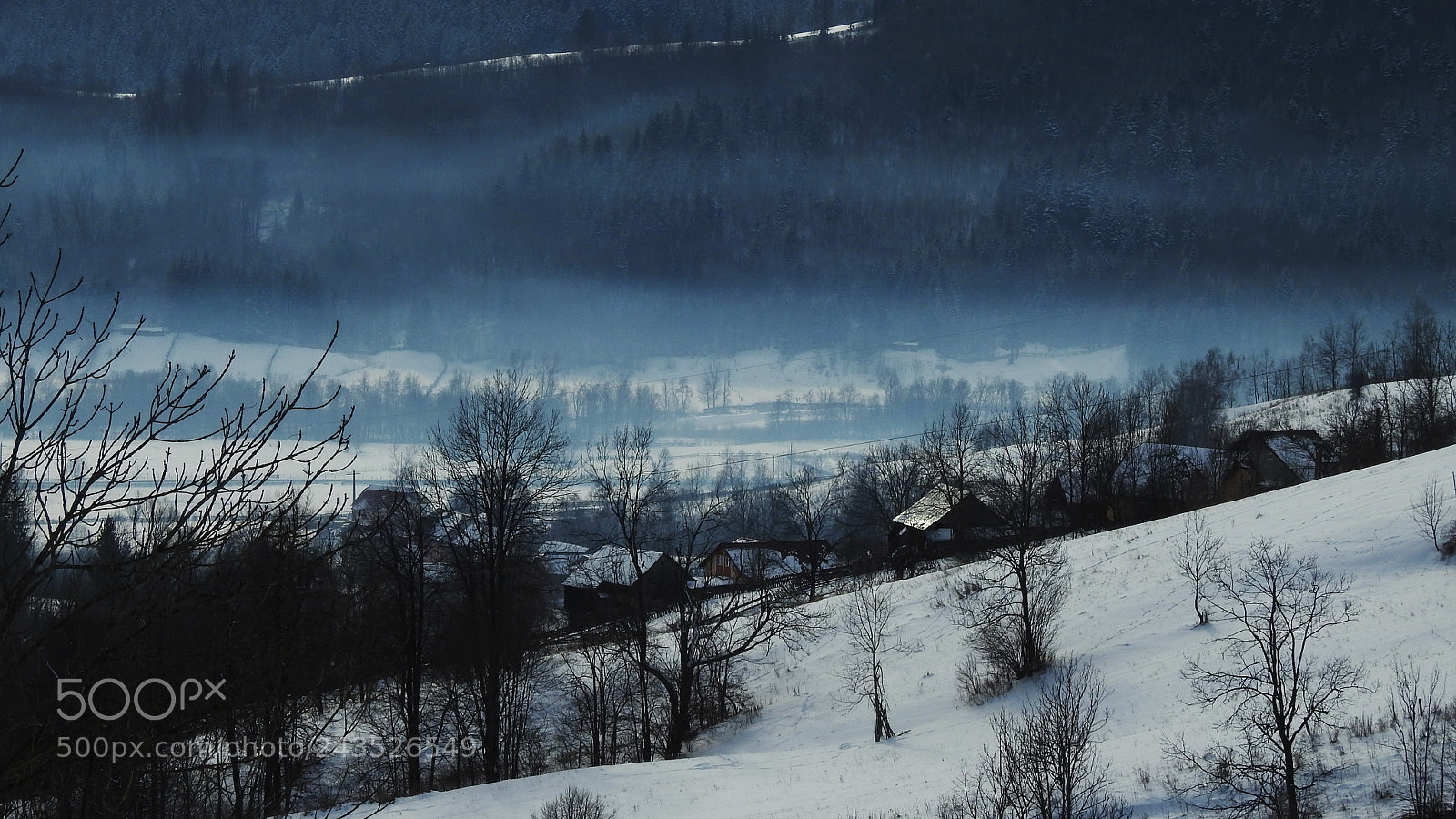 Nikon Coolpix P900 sample photo. Mountain village photography