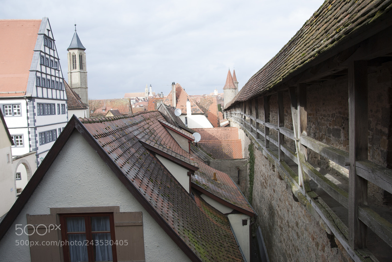 Nikon D3000 sample photo. Rothenburg photography