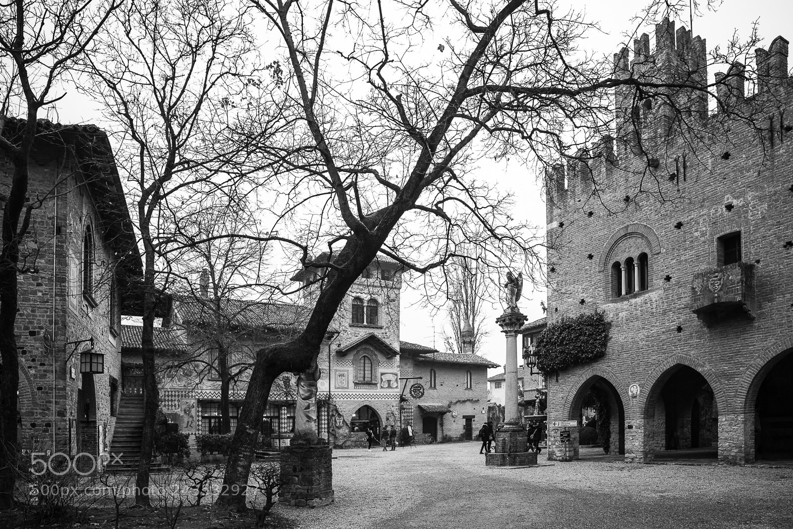 Nikon D810 sample photo. Medieval winter photography