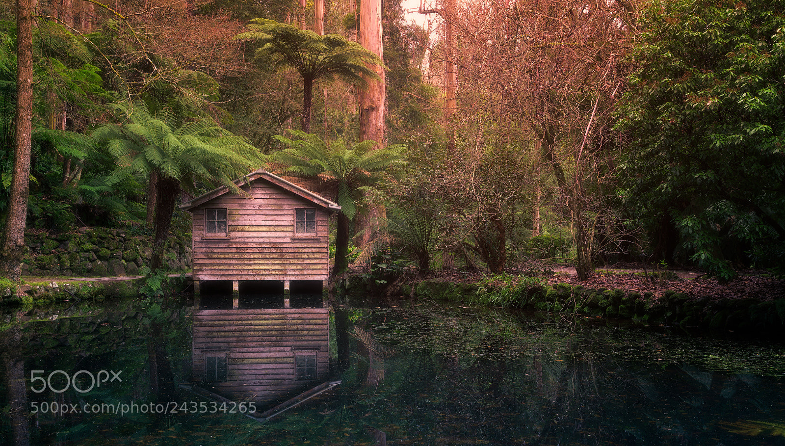 Sony a7R II sample photo. Alfred nicholas gardens boathouse photography